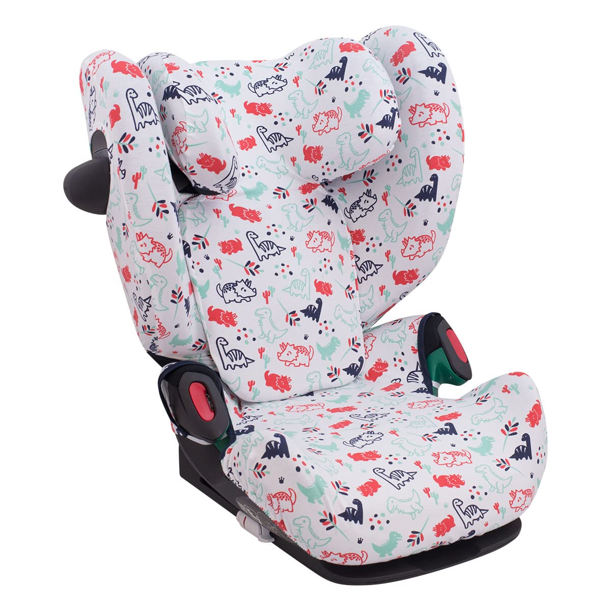 JYOKO KIDS Bezug Kompatibel mit Cybex Pallas G I-SIZE DINO PARTY