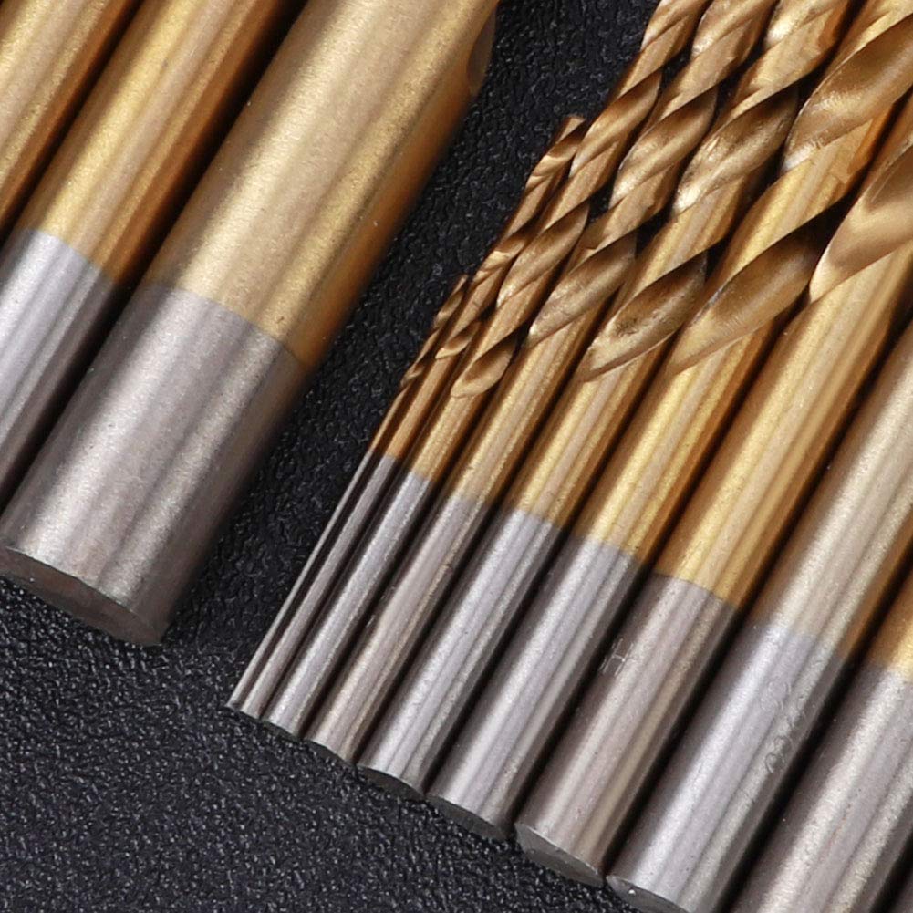 Ausla Set Punte HSS Titanio 202 Pezzi 1-13mm | Multifunzione per legno, plastica, alluminio, range 1-13mm