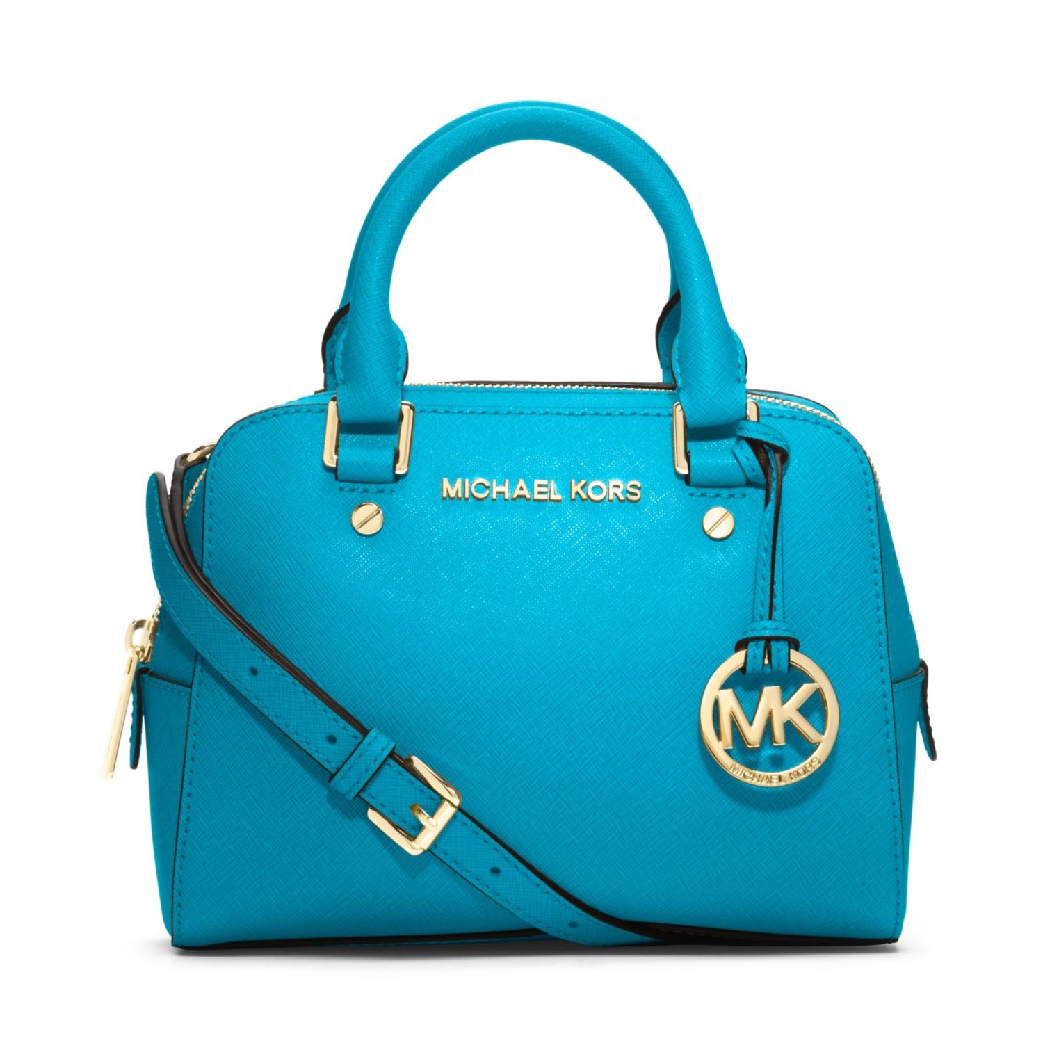 MICHAEL Michael Kors Jet Set Travel Small Satchel (Summer Blue)