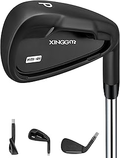 XM-01 Individual Golf Irons or Golf Irons Set - Premium Men Golf Club Iron with Steel Shaft for Right Hand Golfers Stiff Flex