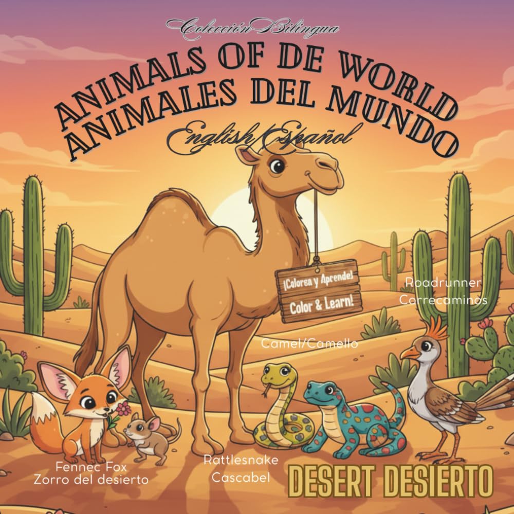 Animals of the world Animales del mundo: Desert