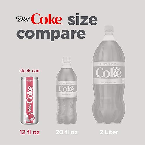 Miniatura 5 de Coque de dieta sin cafeína 12 onzas líquidas paquete de 24