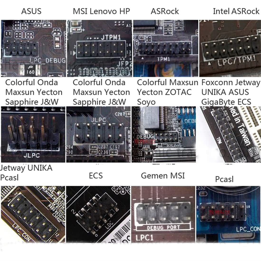 Amazon.co.jp: TL631 PRO診断カード ユニバーサルラップトップPCI診断