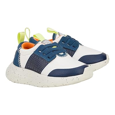 Hey Dude Kids Sirocco Play Colorblock (Toddler) Boys Shoes White/Navy