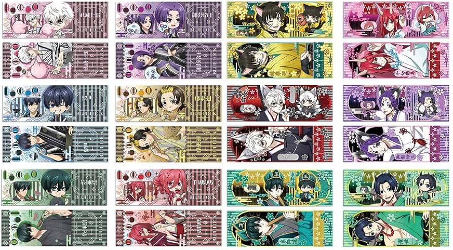 Amazon.co.jp: ブルーロック レーザーチケット グッズ 6枚セット 潔世