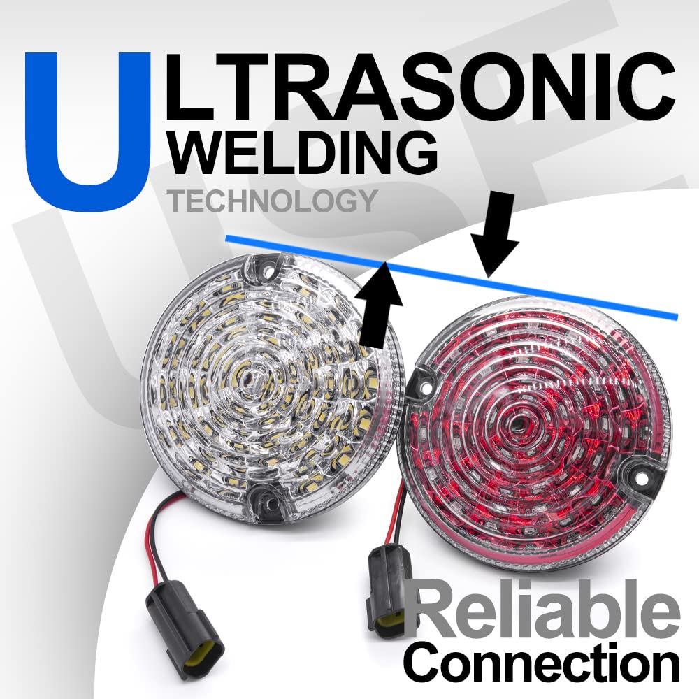Defender LED Update Kit completo di luci LED indicatore di direzione posteriore Lmap fendinebbia e retromarcia e luce laterale anteriore per Defender 1990-2016