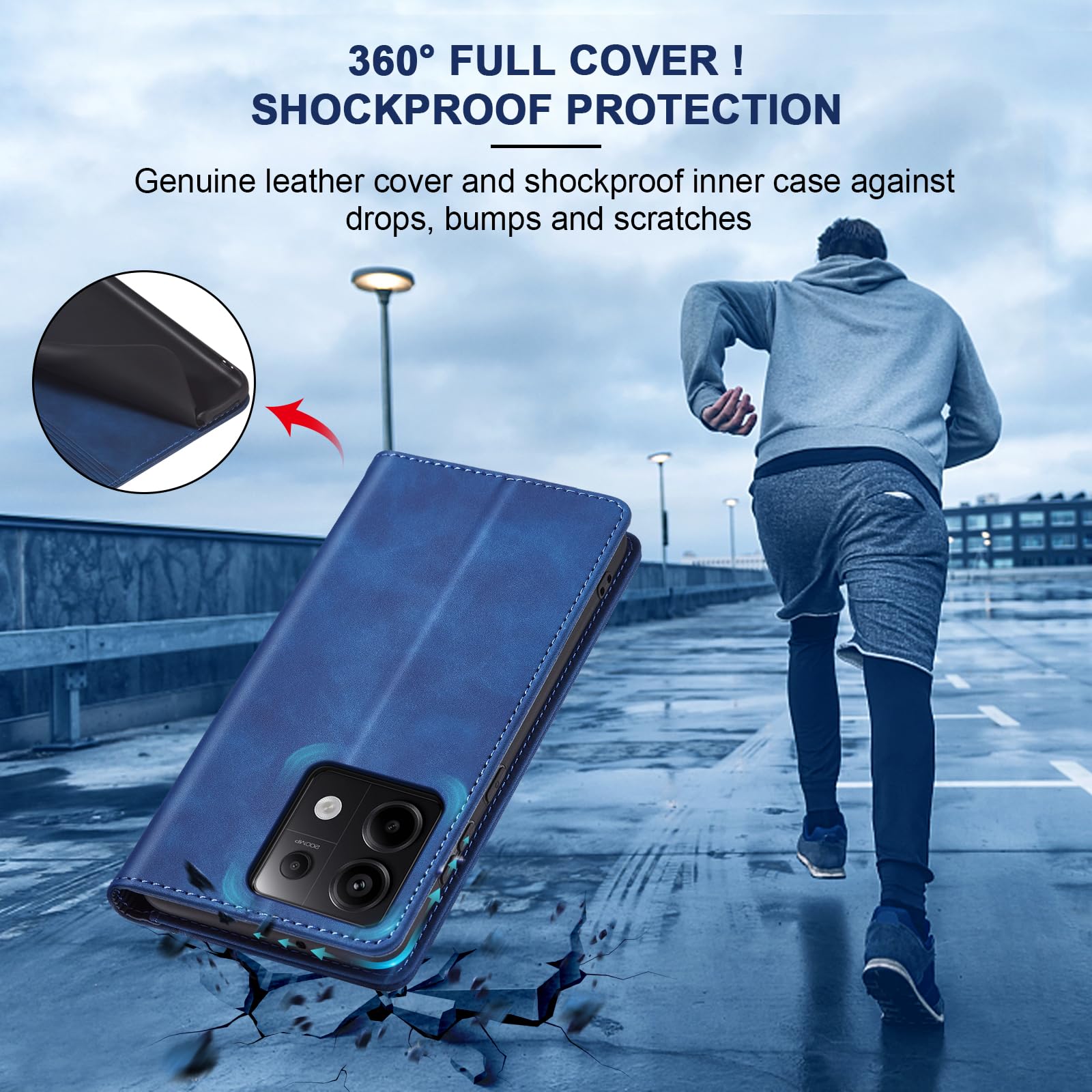 Cover In Pelle Portafoglio Per Xiaomi Redmi Note 11 / 11S – Viola Chiaro, 3 Slot Carte E Supporto