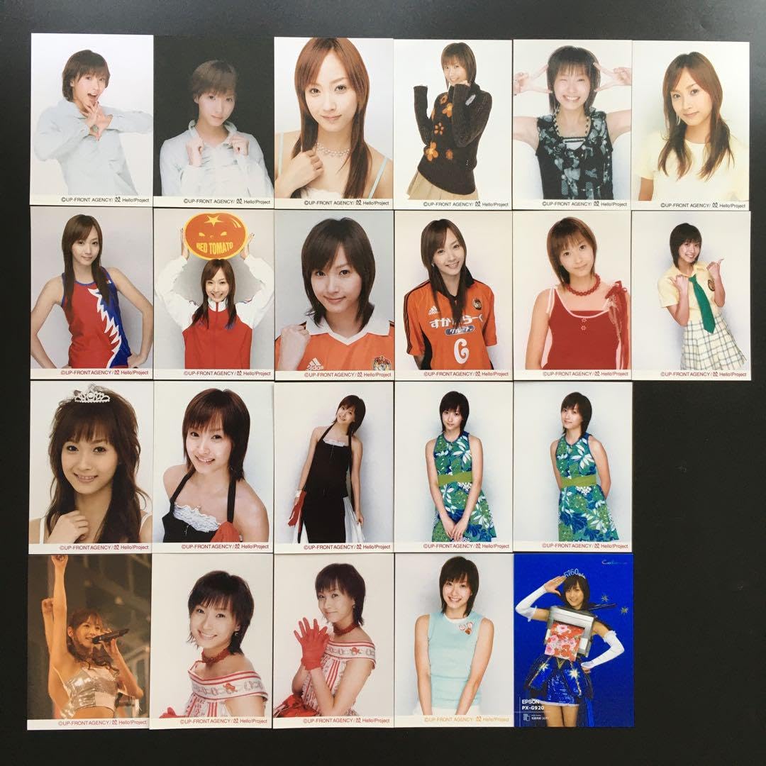 Amazon.co.jp: 6144 モーニング娘。 藤本美貴 生写真 22枚セット