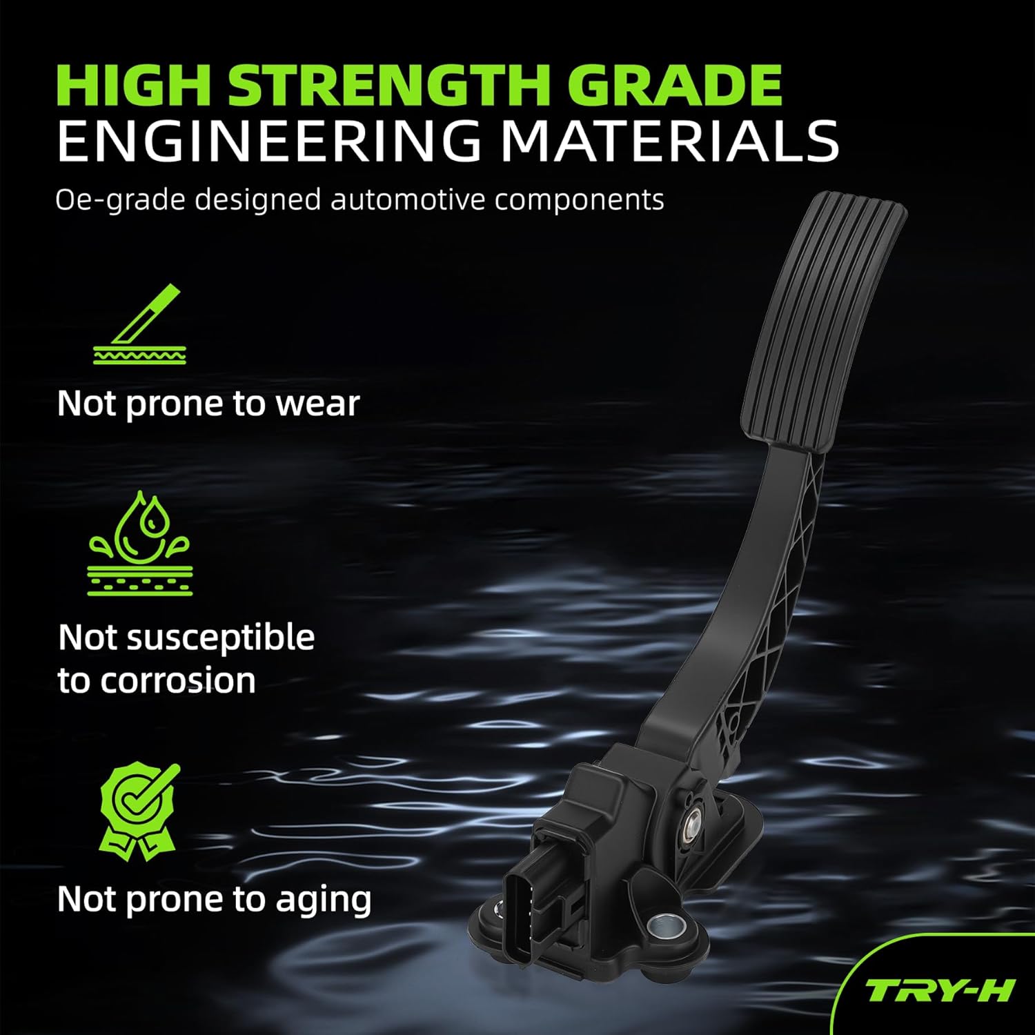 4891585AB Accelerator Pedal Position Sensor for Chrysler 200 Sebring 2007-2014 Jeep Compass Patriot 2007-2017 Dodge Avenger Caliber Journey 2007-2019 Gas Pedals Replace 699-120 APS274 5S8781 4891623AB