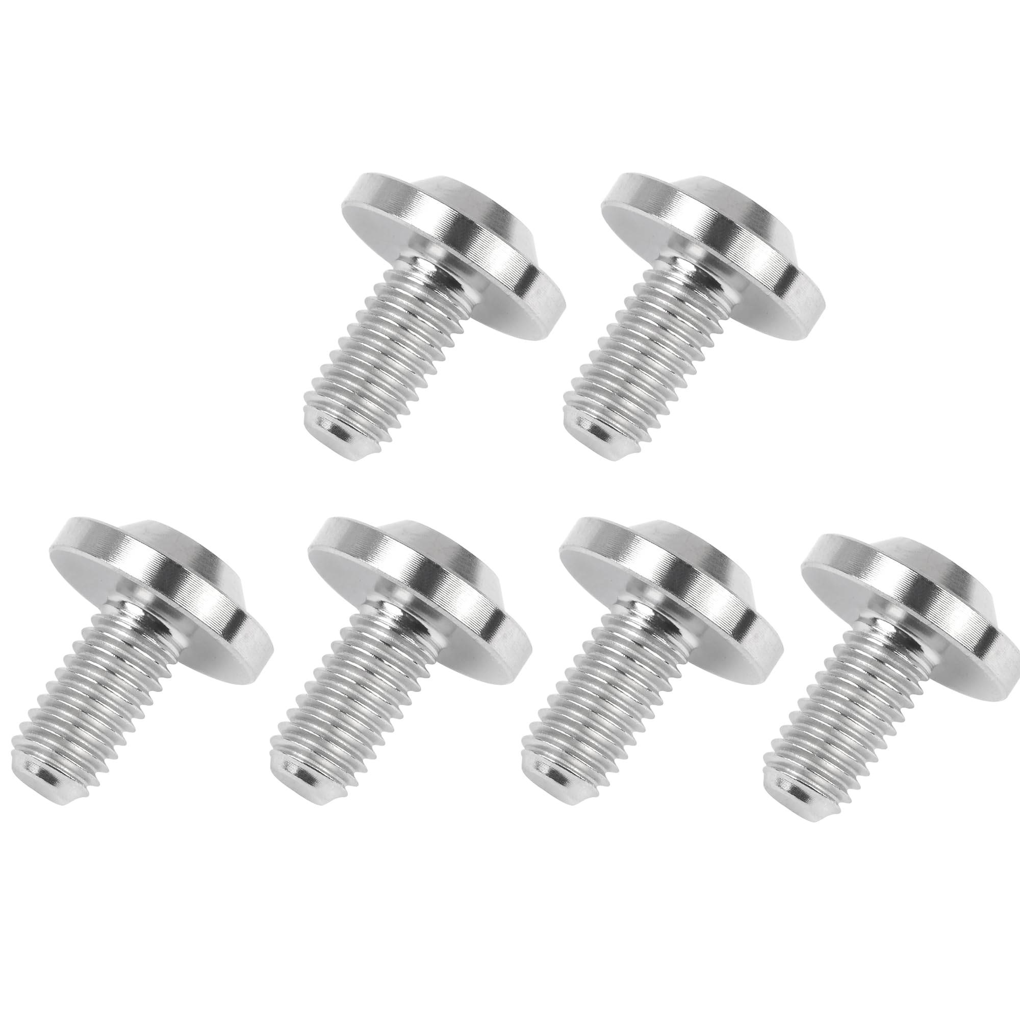 DWAMMEBRS Bolt T25 Torx Screws M5x10 12 15 20 25 30 35mm Corrosion Bolts for Cycling Motorcycle Automotive(Titanium,M5x10mm)