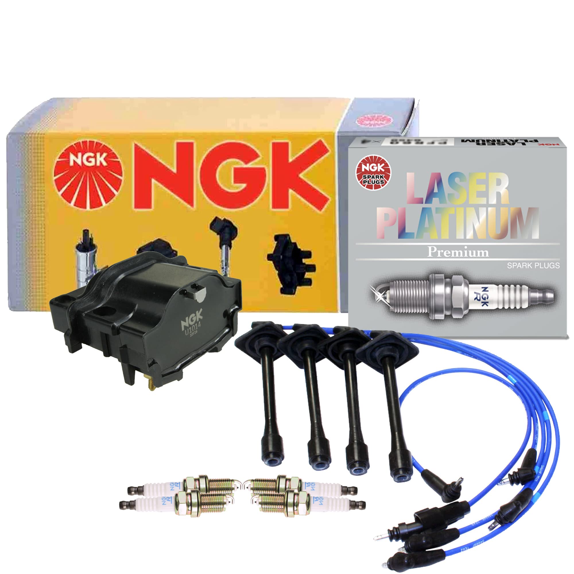 Amazon.com: NGK HEI Ignition Coil Wires 4 Laser Platinum Spark