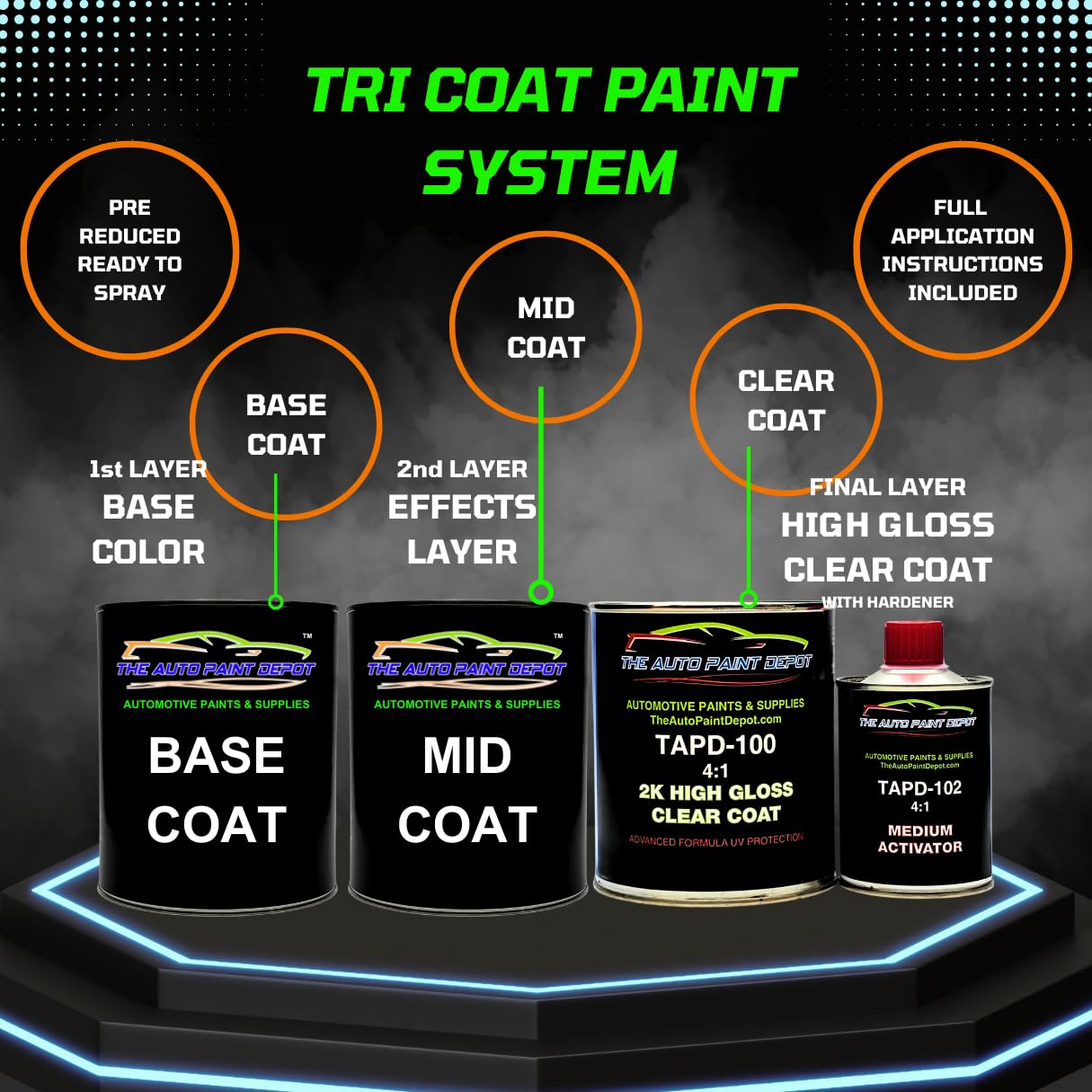 Amazon.com: Auto Paint Depot Touch Up Paint for Toyota-Blizzard