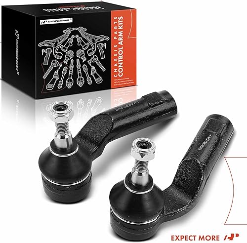 Miniatura 8 de A-Premium 2 extremos de barra de acoplamiento exteriores delanteros, compatibles con Mazda 3 2004-2013, 3 Sport 2009-2013, 5 2006-2010 y 2012-2017