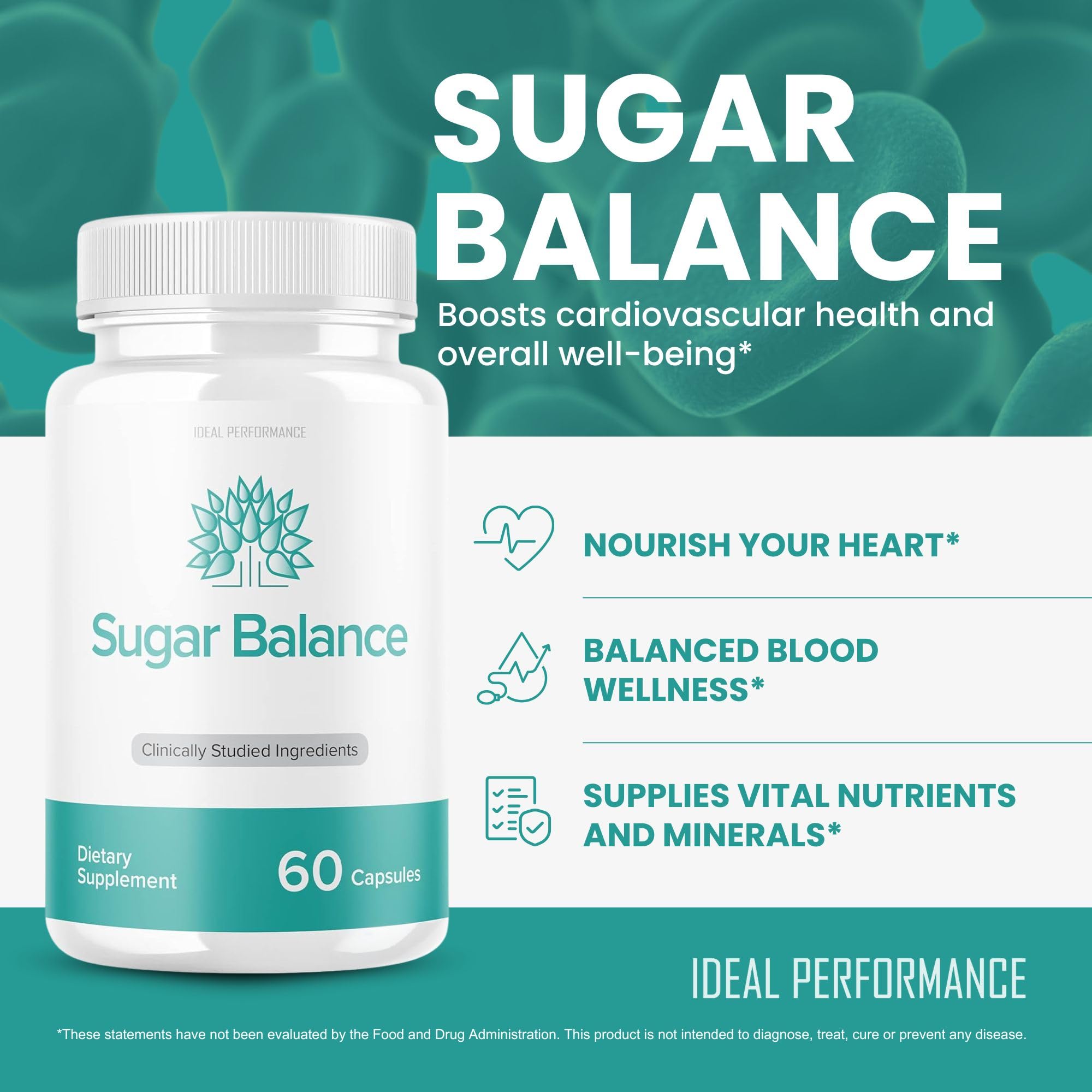 Sugar Balance Capsules, Official SugarBalance Supplement Pills - Maximum Strength, All Natural Ingredients Health & Wellness Support, Advanced Formula Sugar Balance Support Pills Reviews (2 Pack) — Amazon image 3