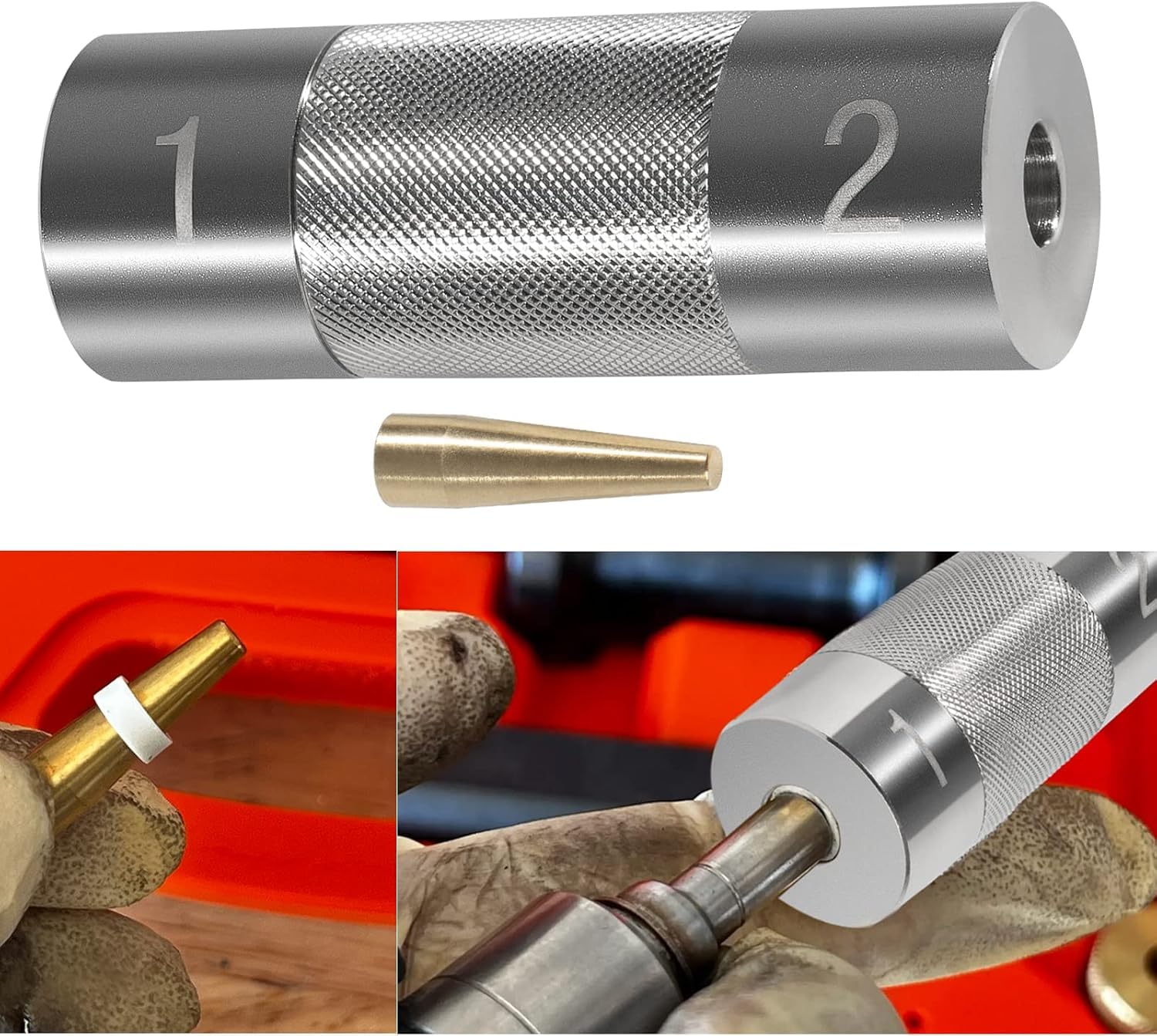 310-198 310-199 Outils d'installation de joint d'injecteur, convient aux moteurs Jaguar 3.0L et 5.0L, remplace les joints d'injecteur en téflon