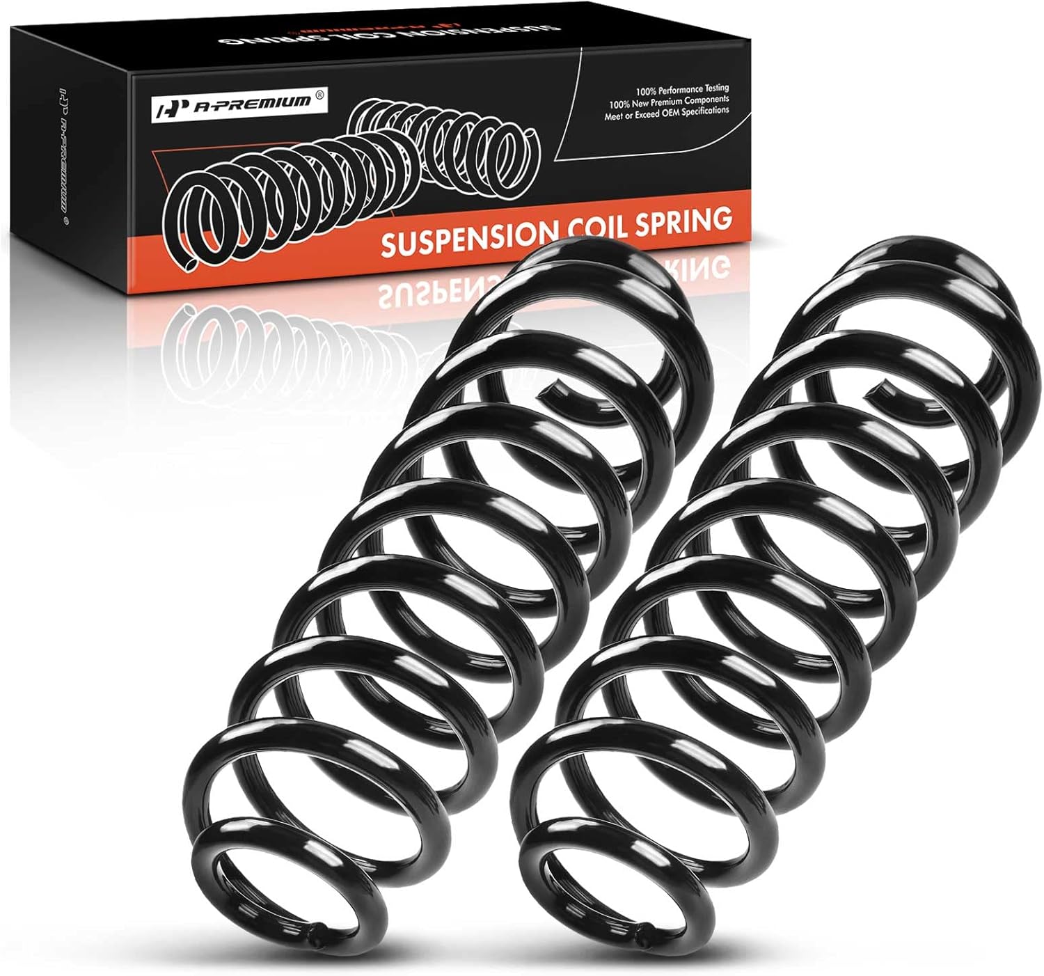 A-Premium 2Pcs Rear Suspension Coil Spring Set Compatible with ...