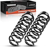 A-Premium Rear Coil Spring Set 2PCS for VW Jetta 1999-2006 Golf 1999-2005 Driver Passenger Side Suspension