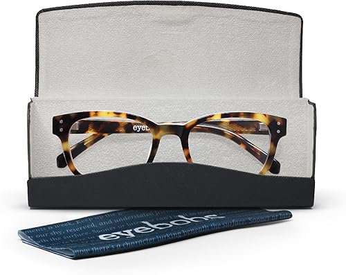 Miniatura 6 de eyebobs - Biff (estrecho)  Gafas de lectura prémium para hombres y mujeres  Marco cuadrado para caras estrechas  Disponible en 0x - 4.0x