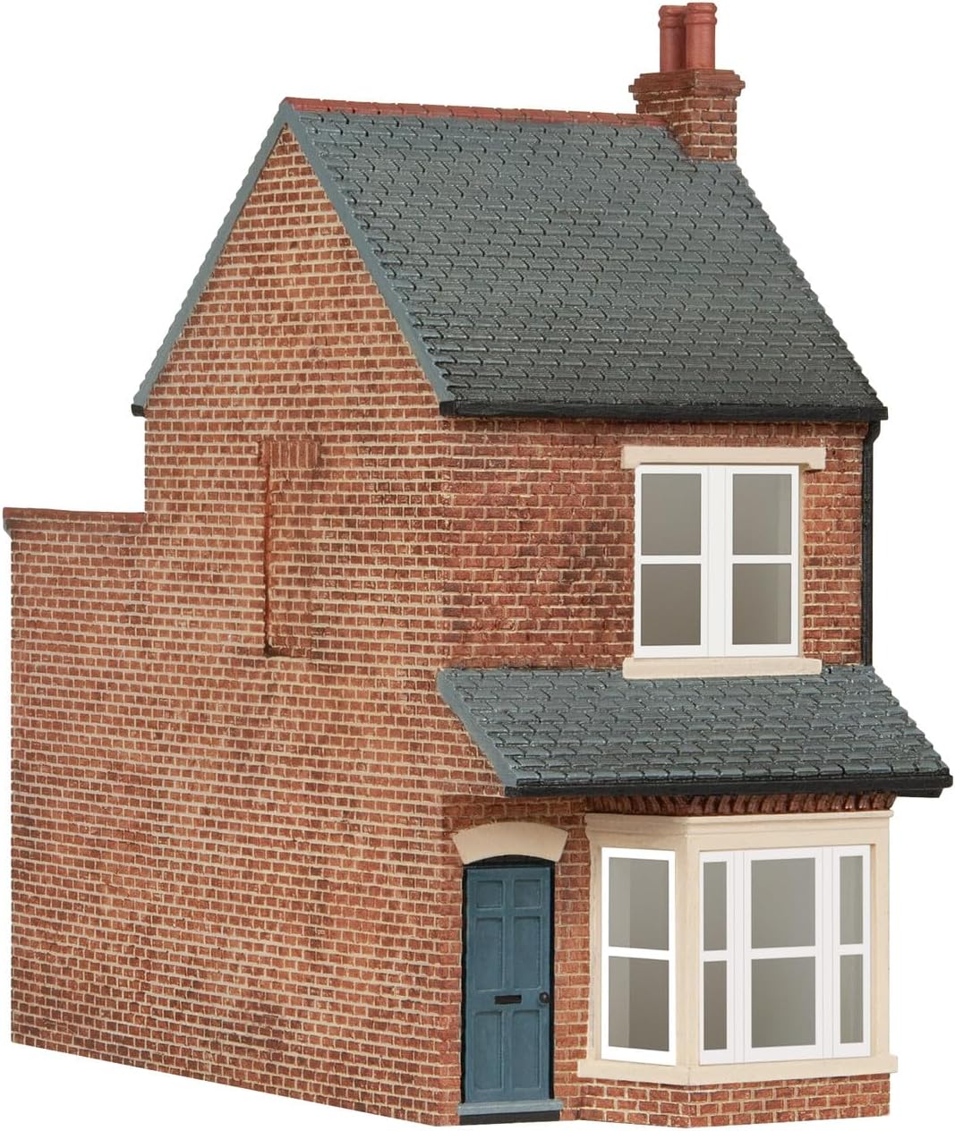 Hornby R7357 Left Hand 2 Up/2 Down Terraced House Acessories - Resin Building for Model Railway Sets