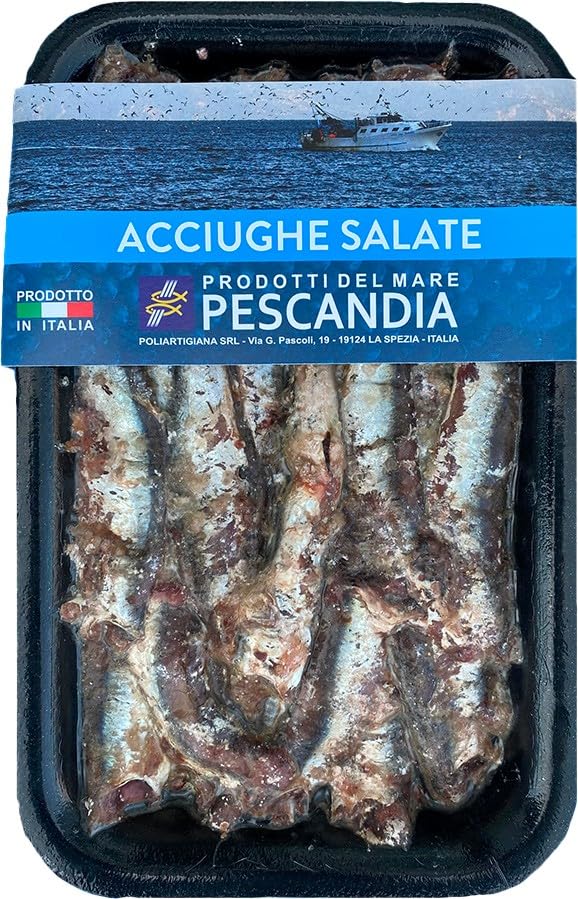 Poliartigiana, Acciughe sotto sale, 200 g