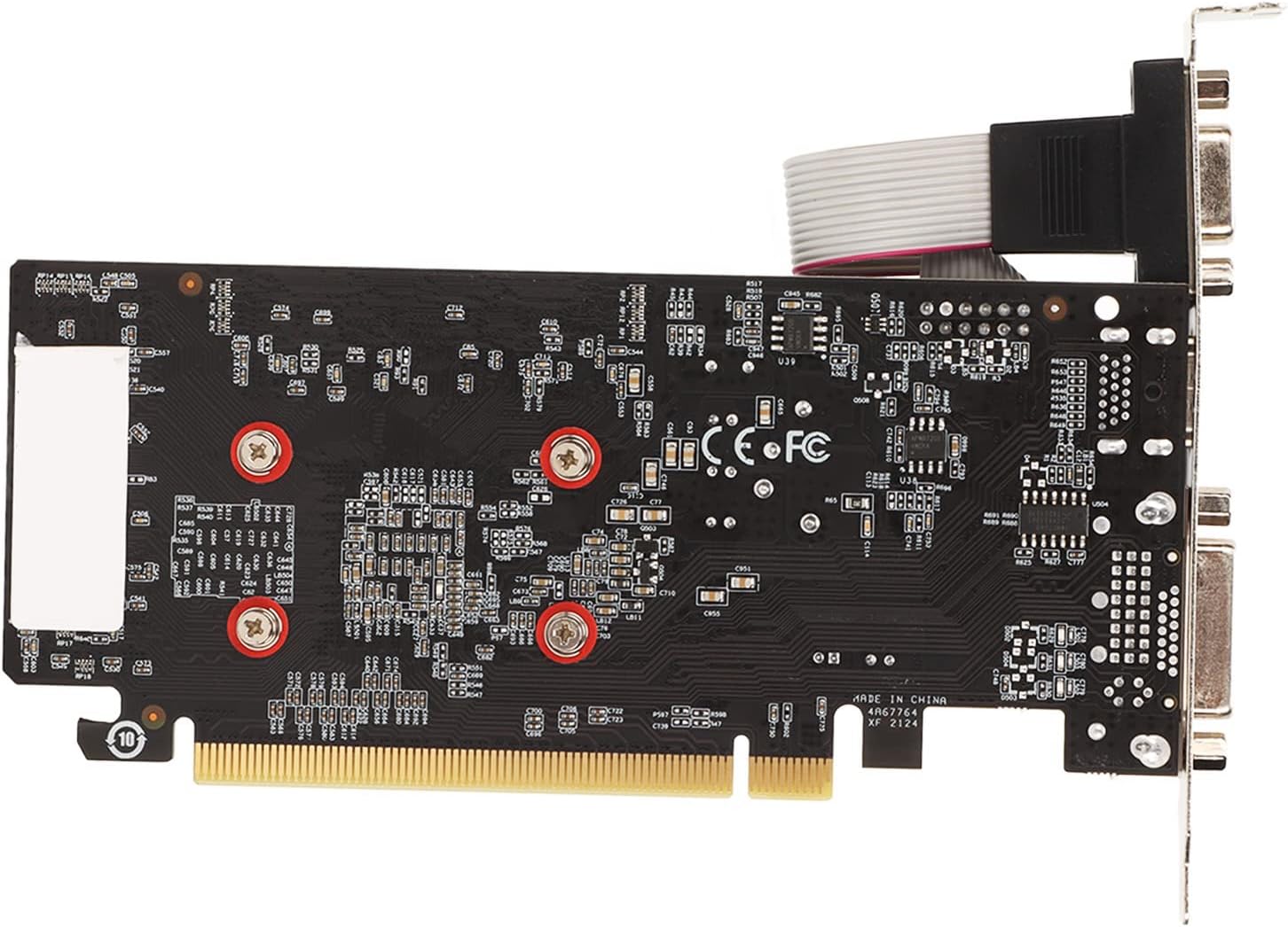 ciciglow Scheda Grafica DDR3 da 1 GB, Schede Grafiche GT220 a 128 Bit con 2 Staffe Interfaccia PCI Express X16 2.0 Scheda Video per Giochi Desktop Che Supporta VGA/HDMI/DVI ciciglow Scheda Grafica DDR3 da 1 GB, Schede Grafiche GT220 a 128 Bit con 2 Staffe Interfaccia PCI Express X16 2.0 Scheda Video per Giochi Desktop Che Supporta VGA/HDMI/DVI