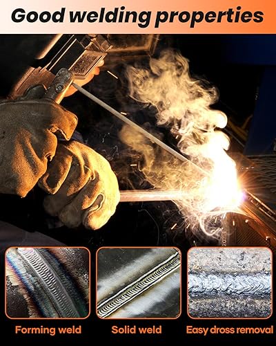 Miniatura 4 de Saker Varilla de soldadura E6013 332 '' electrodos de soldadura de palo de acero al carbono de 1 libra