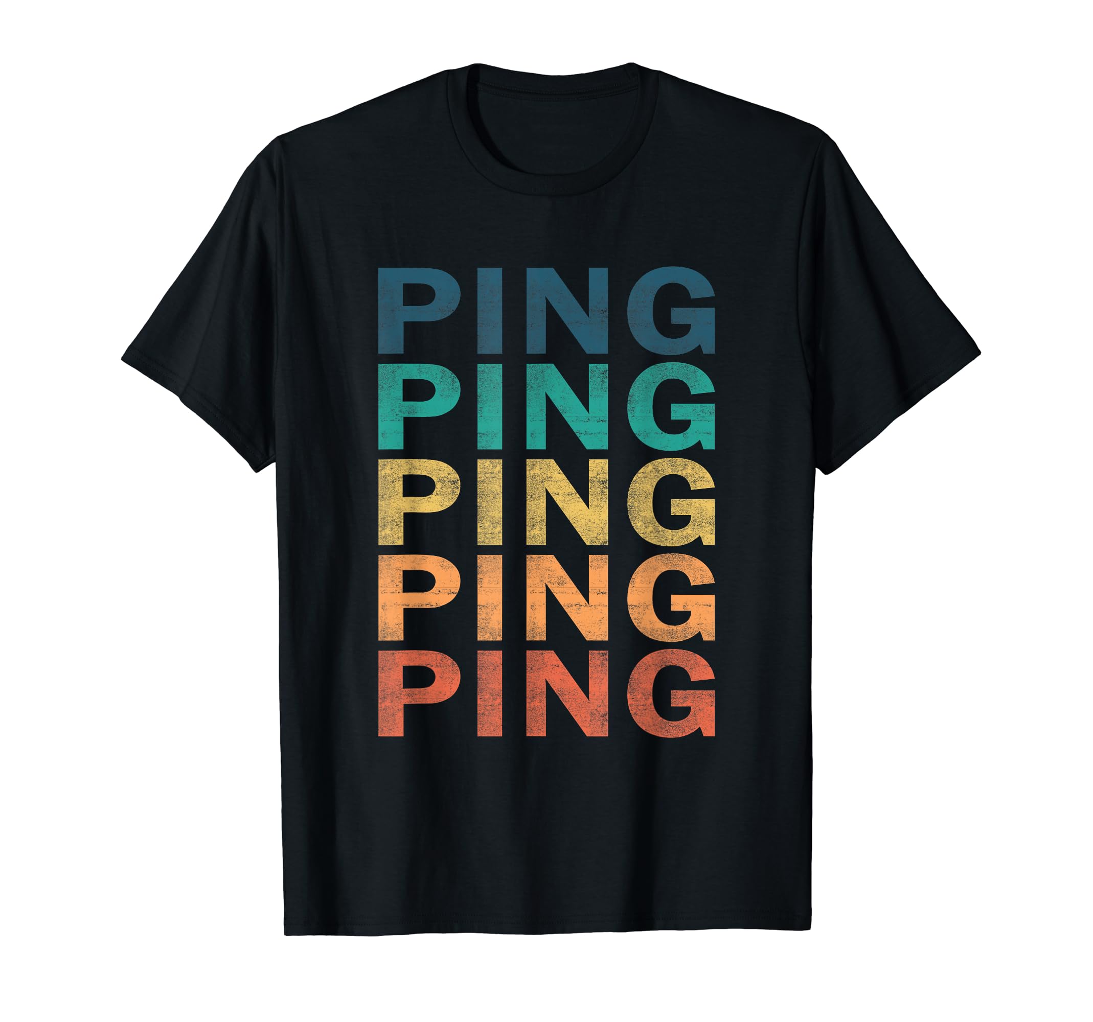 Ping - Vintage Retro Ping Name T-Shirt