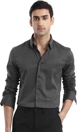 Rare Rabbit Regular fit Plain Shirt