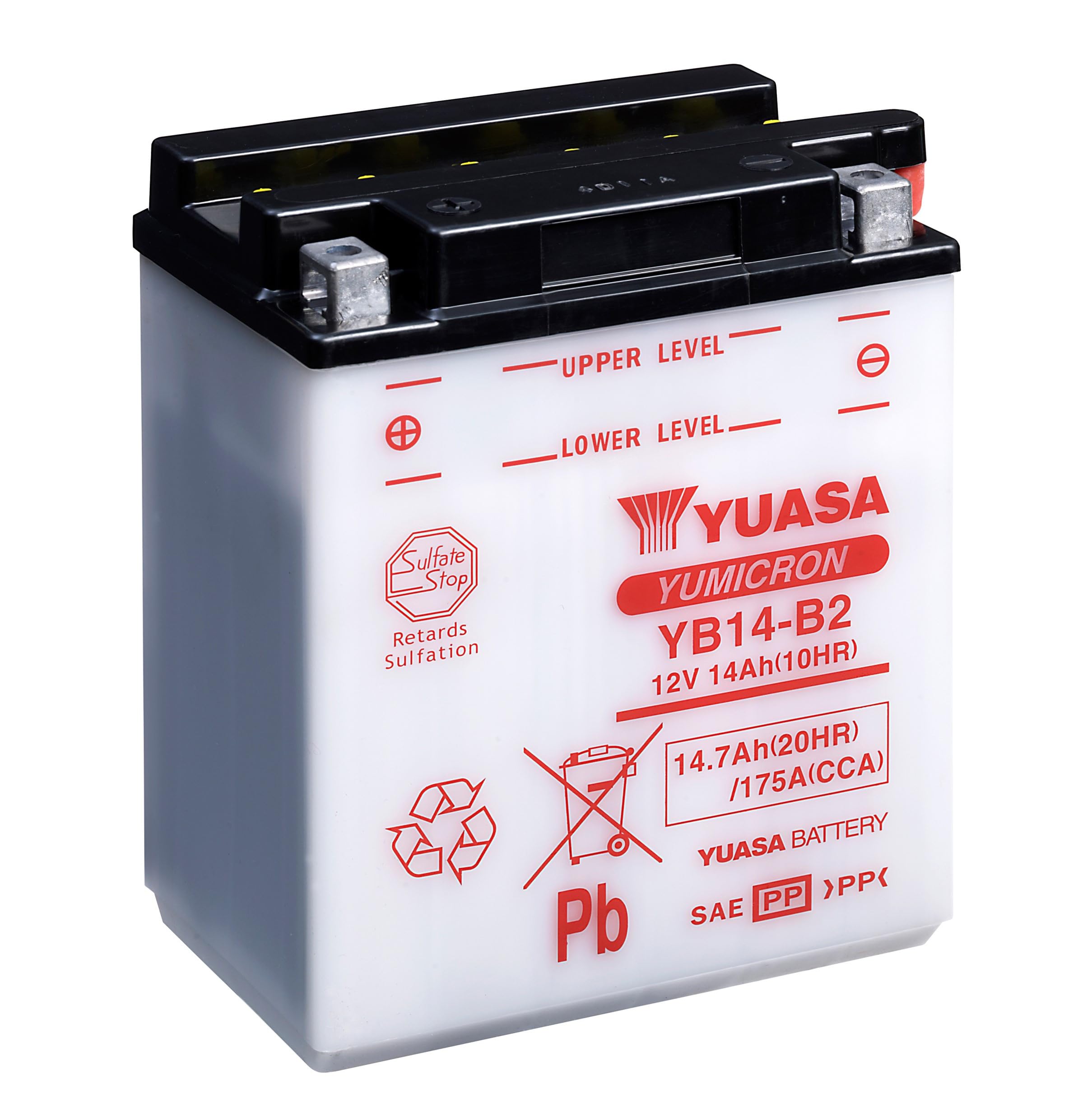 Yuasa Motorradbatterie YuMicron Technologie Motorradbatterie
