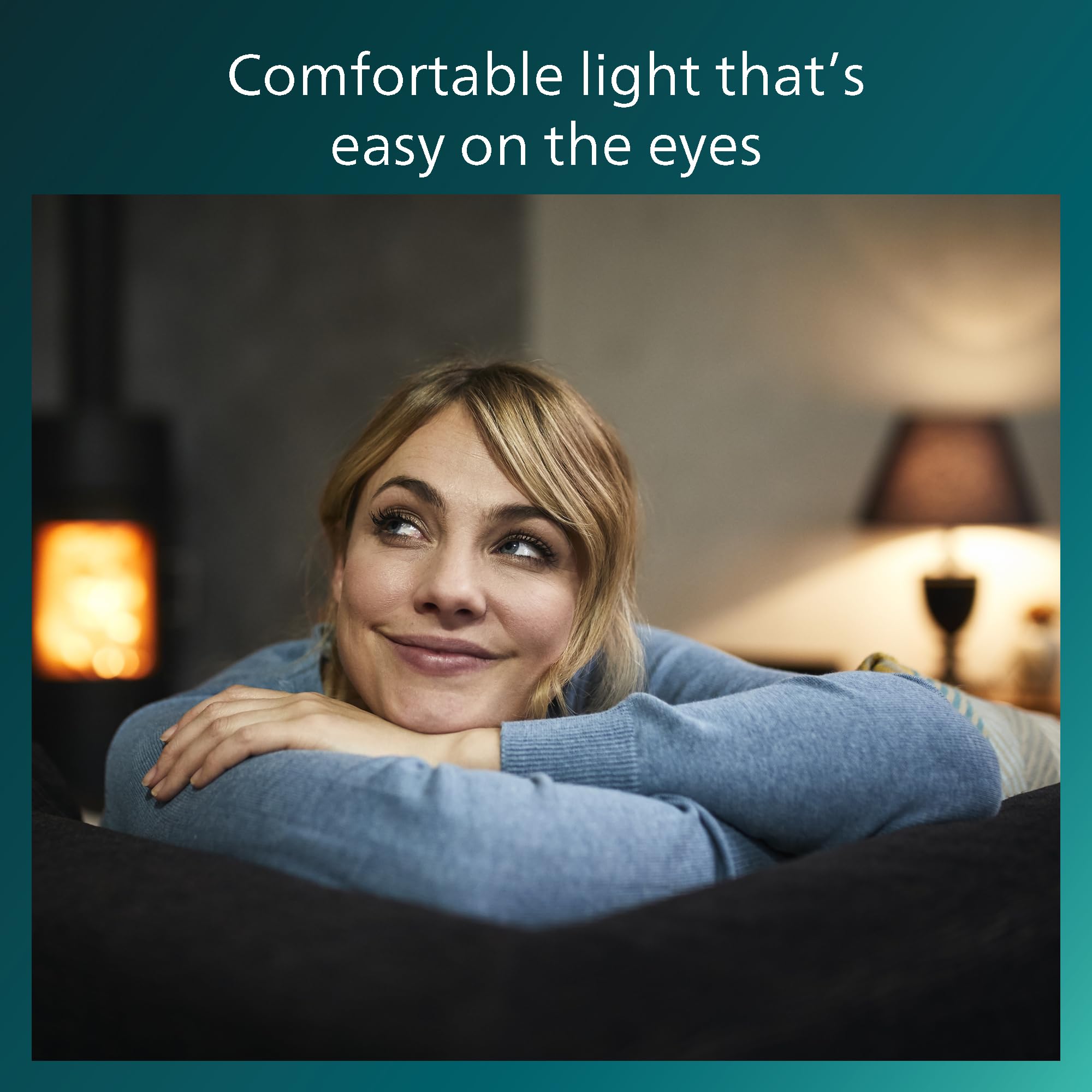 Philips LED SceneSwitch Ceiling Light (12 W), Rectangular (30x30 cm), with Warm White Light, dimmable, White - Image 4