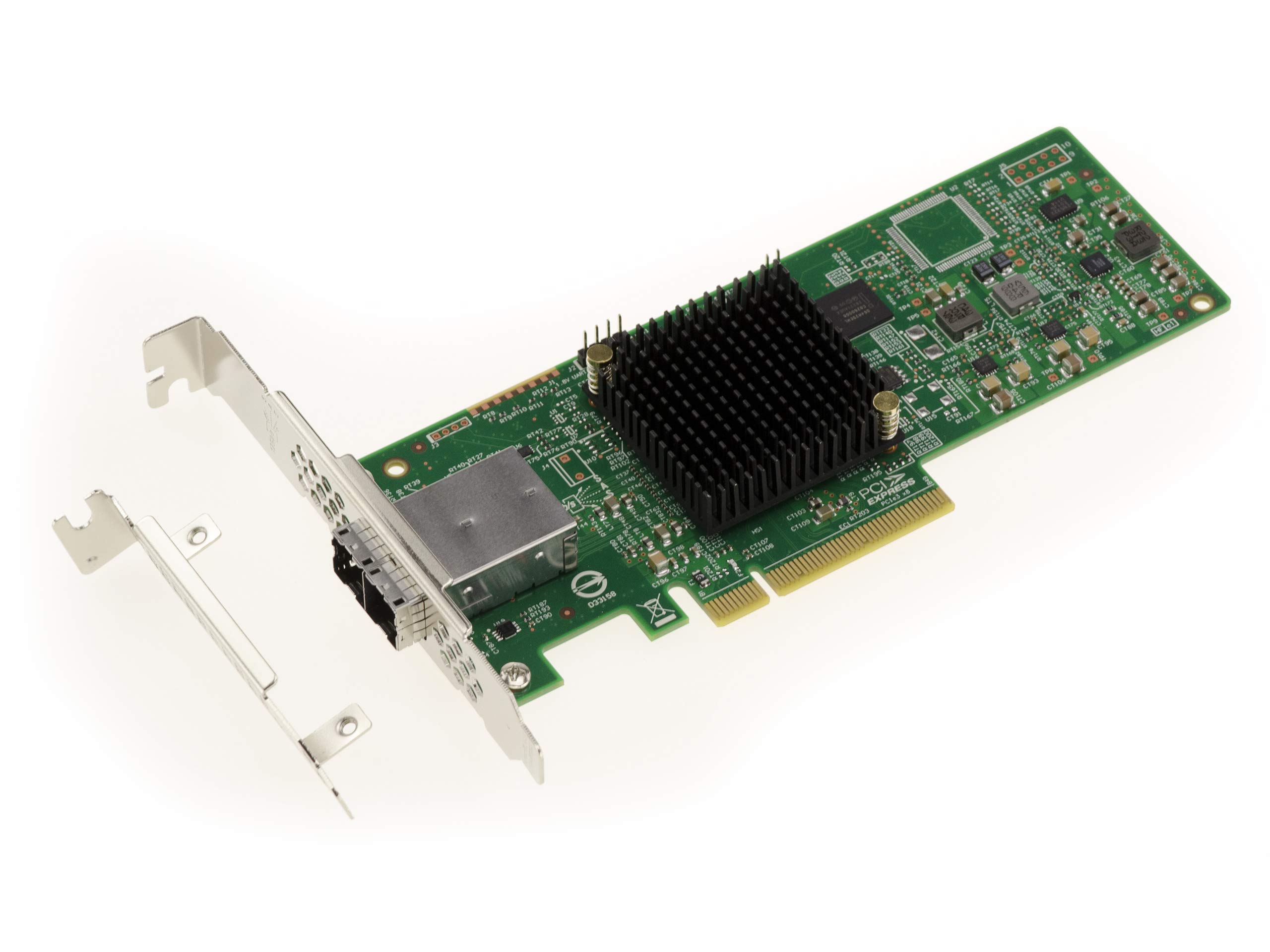 Kalea-INFORMATIQUE Tarjeta Controladora Interna PCIe 3.0 SAS 12GB 8 Puertos. Modelo OEM 9300-8e