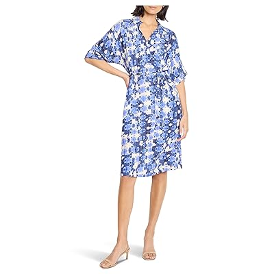 NIC+ZOE Shibori Stone Belted Devon Dress Women