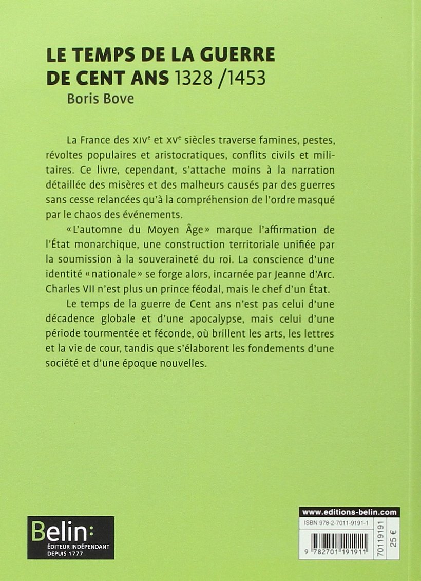 Le temps de la Guerre de Cent Ans 1328-1453: Version compacte