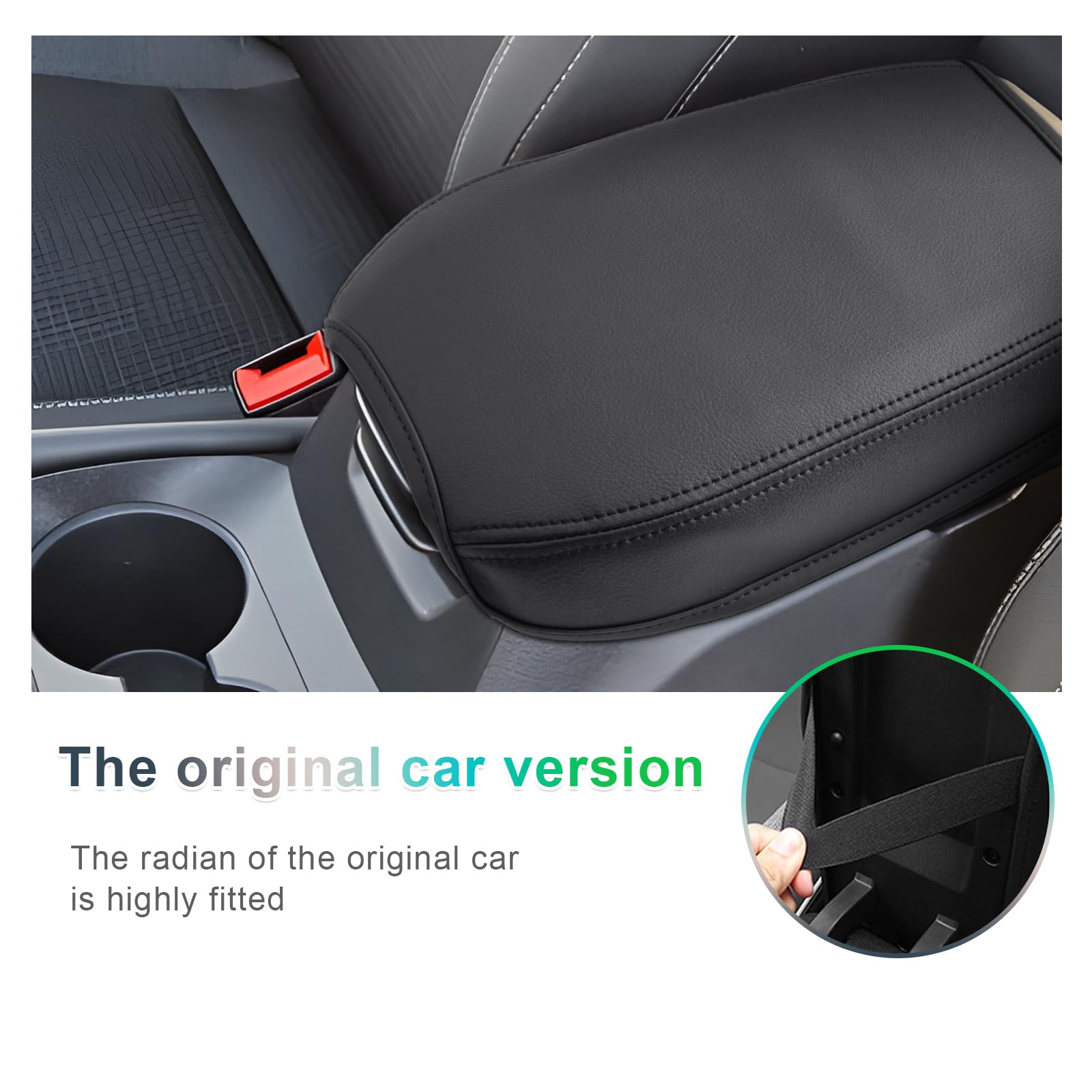 GAFAT Compatibel met Nissan Qashqai J12 e-Power 2022-2025 2026 bekerhouderafdekking, zacht TPE-rubber, middenconsole, organizer, mat, originele driepuntssteun, antislip, anti-vibratie