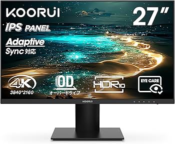 KOORUI モニター 27インチ、フルHD IPS 非光沢 Amazon.co.jp: KOORUI モニター 27インチ ディスプレイ IPS非光沢 フル
