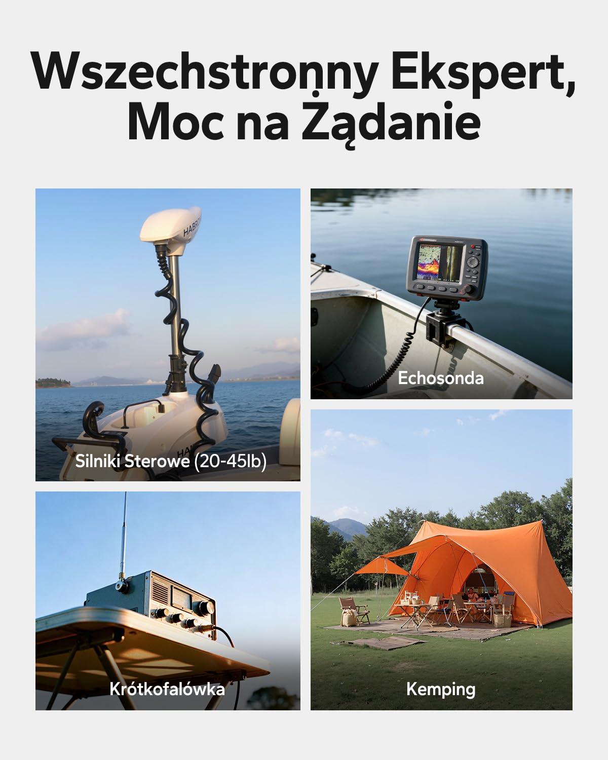 LiTime 12V 50Ah Bateria Lifepo4, Idealny Zamiennik Baterii 12V 100Ah AGM, Ponad 4000 Cykli, 10 Lat Żywotności, Bateria Litowa LiFePO4 Nadaje Się Do Lodzi, Kamper, Sonda wędkarska