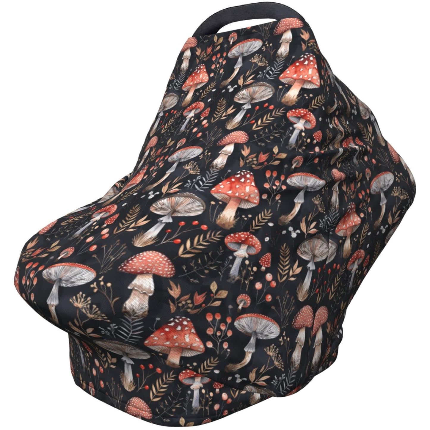 Leopard Print Baby Car Seat Cover, Multi Use Stroller Cover, Leopard Baby Stuff