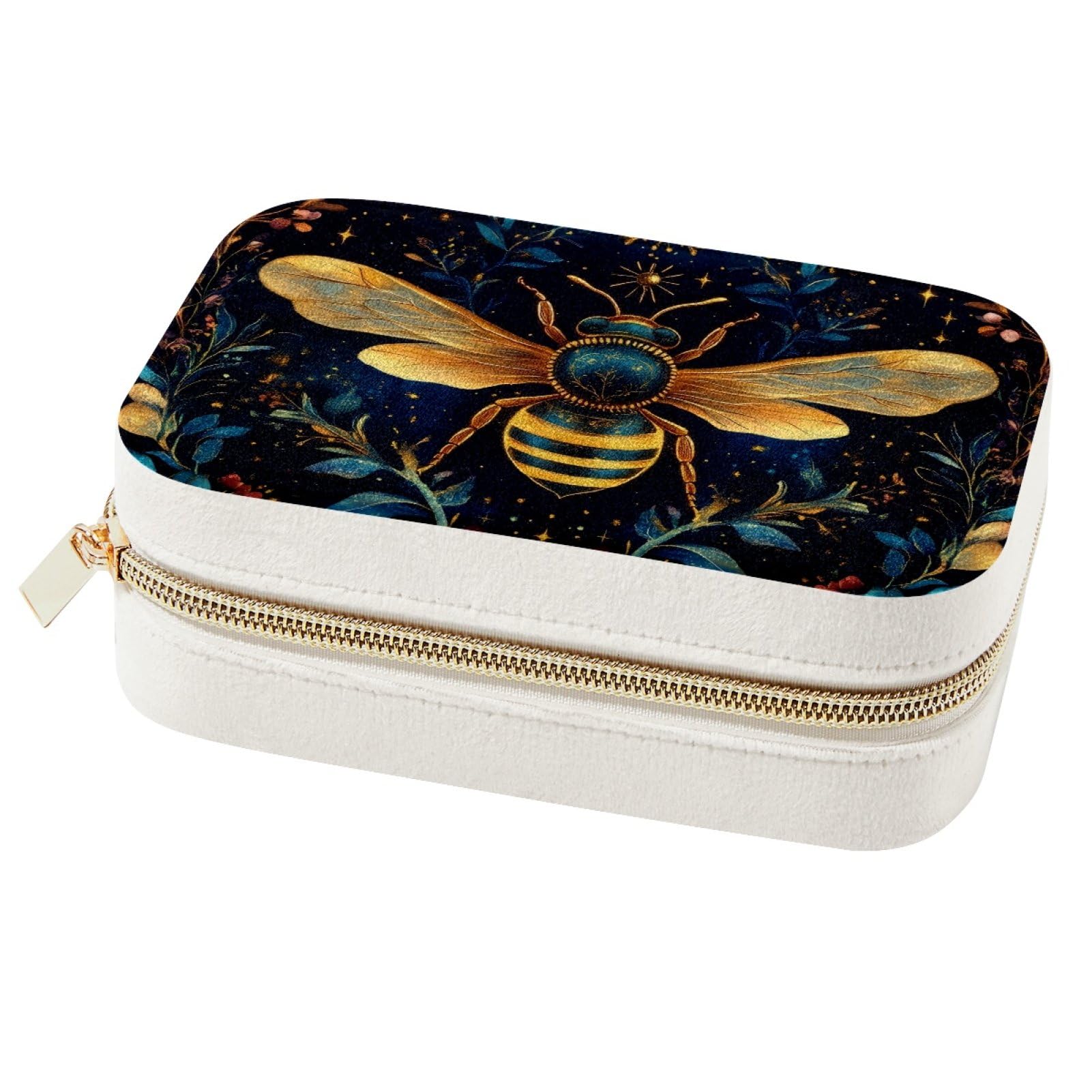 Boîte à bijoux cadeaux de demoiselle d'honneur motif nature