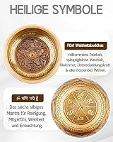 Hihealer Tibeti Hangtál Szett 12cm Bronz Kézműves Meditációs Tál Kalapáccsal Párnával Jóga Csakra Gyógyítás Ajándék Dobozzal 2