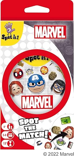 Miniatura 2 de Zygomatic Spot It Marvel Emojis Card Game Eco-Blister  Juego a juego  Divertido juego para niños para la noche de juegos familiares  Juego de viaje