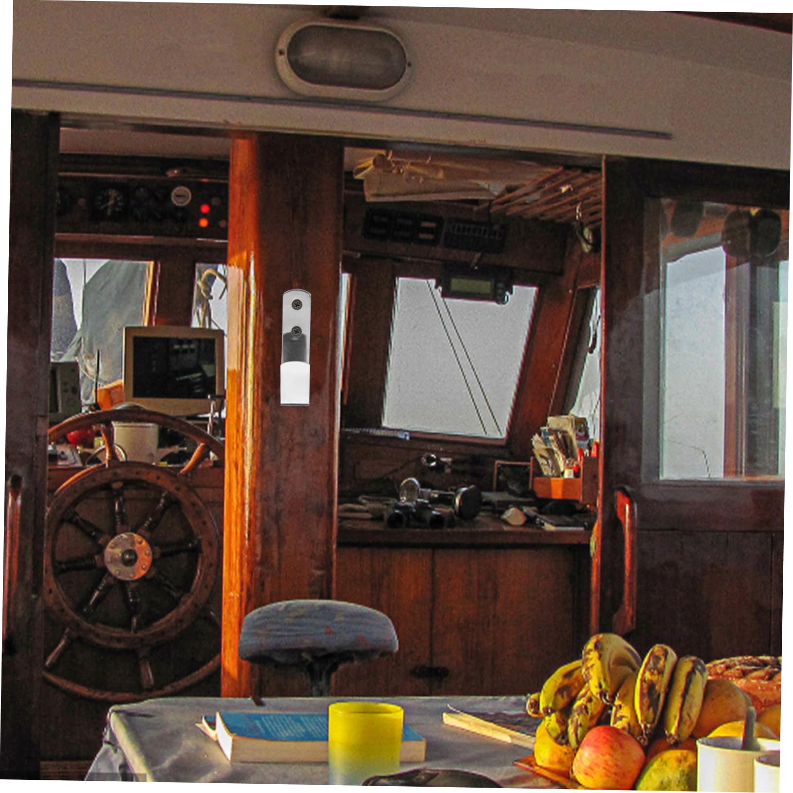 GLEAVI 4stücke Edelstahl Bootshaken Wandhaken Robuster Aufhänger Für Boote Yachten Und Zuhause Rostfreier Lagerhaken Für Vielseitige Anwendungen Für Garten Büro Und Mehr