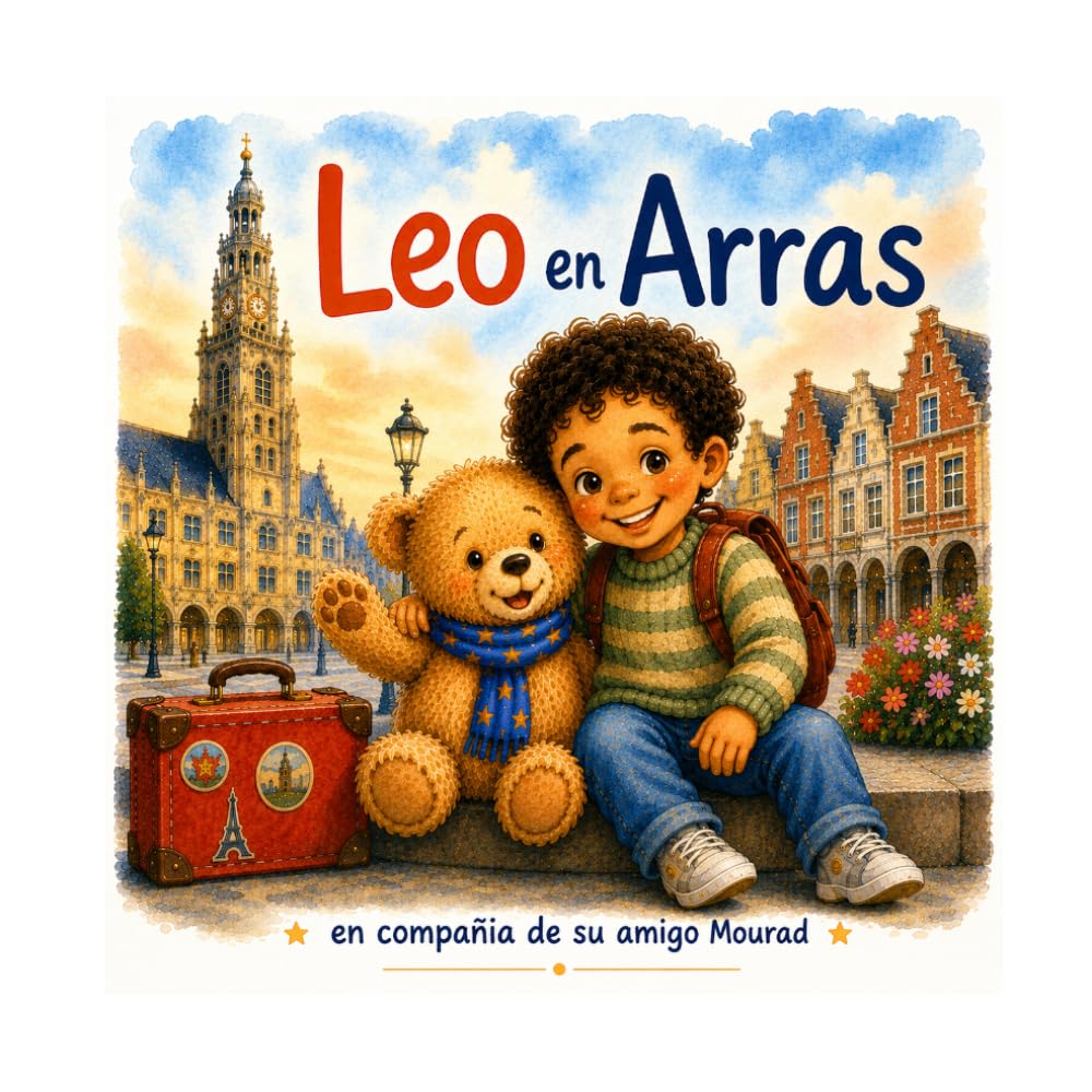 León en Arras: N°9 - Una aventura con su amigo Mourad (León el osito visita Francia)