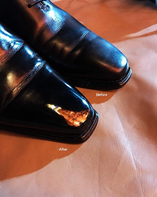 SAPHIR Beaute du Cuir Pate De Luxe - Natural Wax Shoe Polish for Leather Shining - 50ml - Mahogany