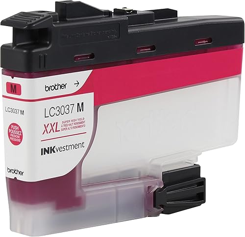 Miniatura 5 de Brother LC3037M original cartucho de tinta magenta de alto rendimiento para tanques de tinta, rendimiento de página de hasta 1500 páginas, LC3037,