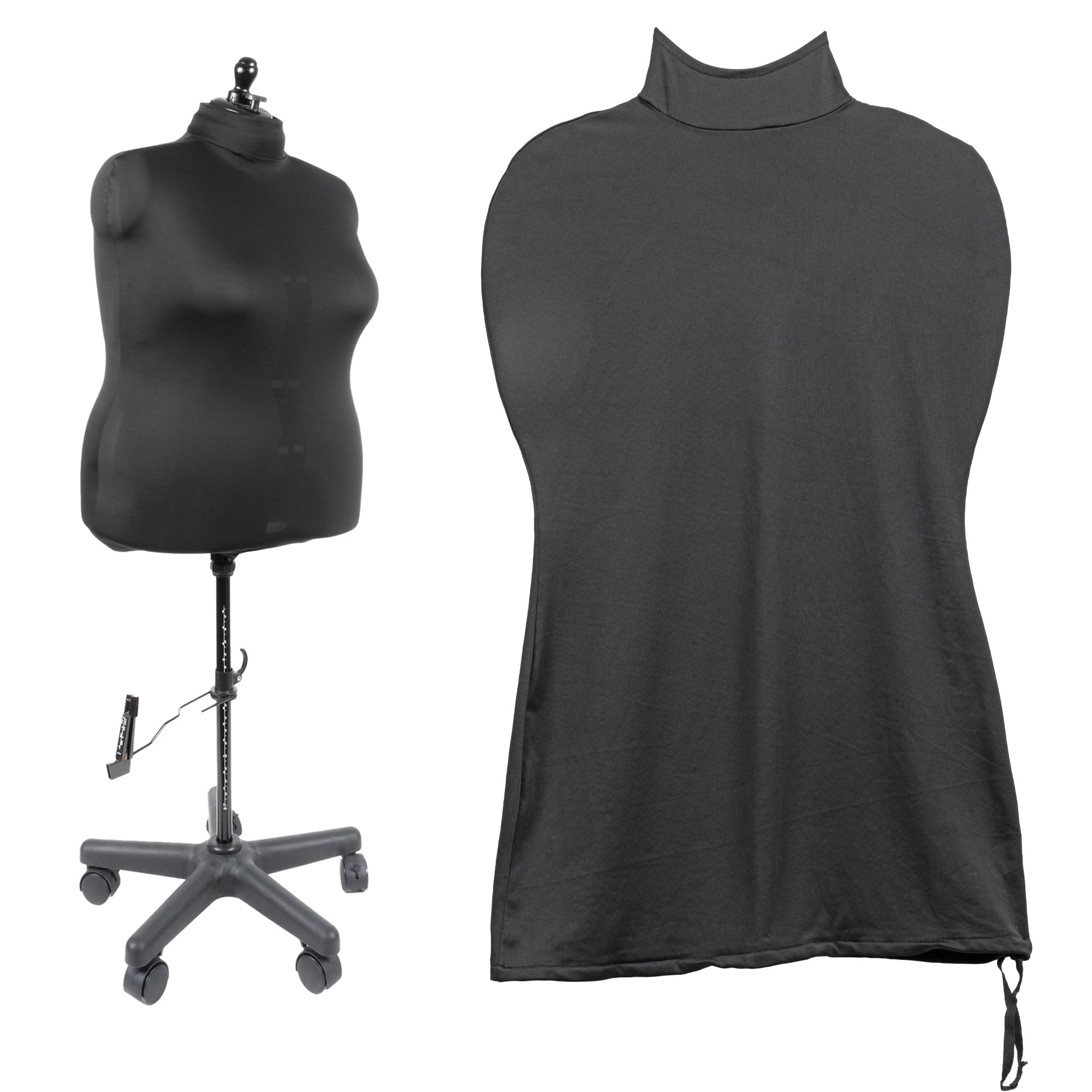 Amazon.com: Dritz Dress Form Cover, Large, Black, 100% Polyester 4-Way Stretch Fabric, Protects and Fits Adjustable Dress Forms and Sewing Mannequins, Smooth Surface for Draping and Tailoring : Industrial & Scientific Amazon.com: Dritz Dress Form Cover, Large, Black, 100% Polyester 4-Way Stretch Fabric, Protects and Fits Adjustable Dress Forms and Sewing Mannequins, Smooth Surface for Draping and Tailoring : Industrial & Scientific