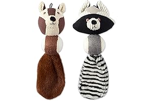 Bone Dry Squeaky Plush Pet Toy Collection Dog Toy