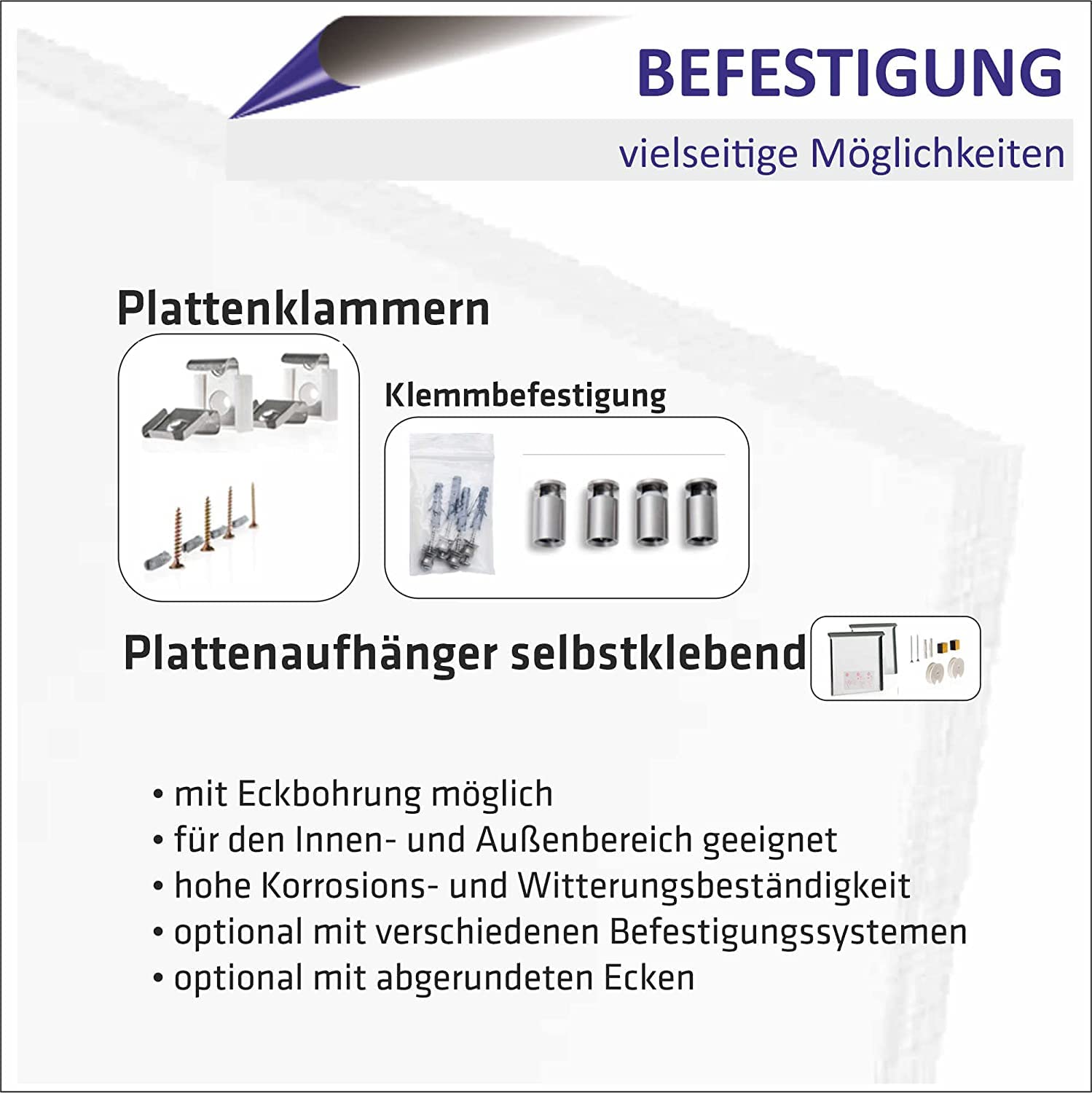 INDIGOS UG - Schilder selbst gestalten - 5mm Acrylglas Schild - 60x40 cm - Platte bedruckt mit Wunschtext - Firmenname - personalisierte Geschenke - für Firma Büro Tür Eingang Hotel