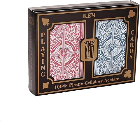 KEM Arrow, Bridge Boyu, Standard Endeks, Kırmızı & Mavi, Çift Deste