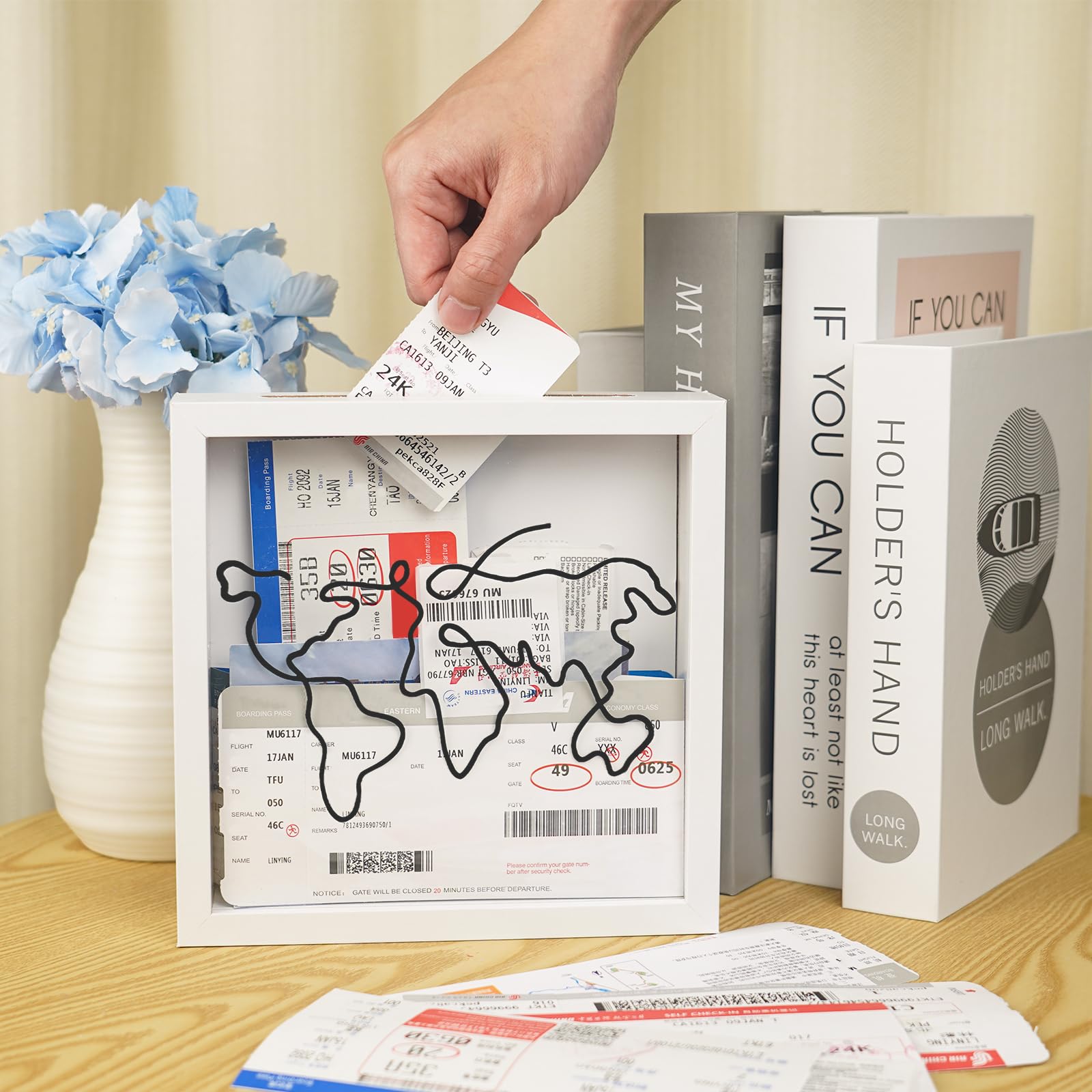 Amazon.com - HimurFun Adventure Archive Box, Travel Shadow Box