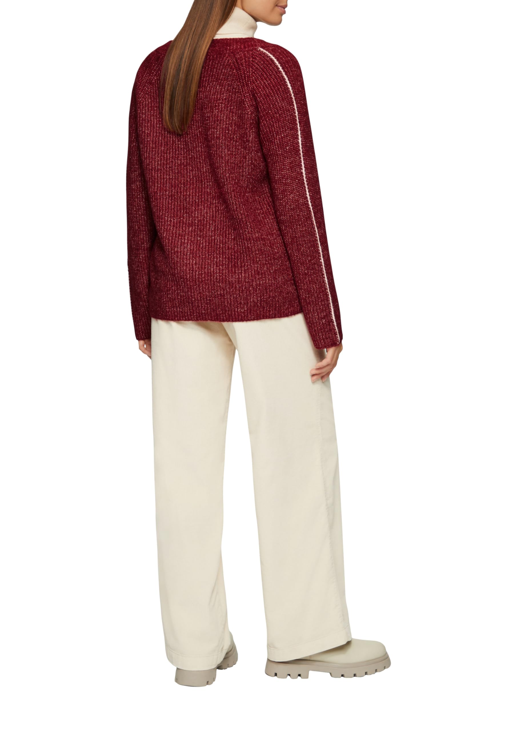 s.Oliver 2154073 Chaqueta de Punto Mezcla de Lana Mujer